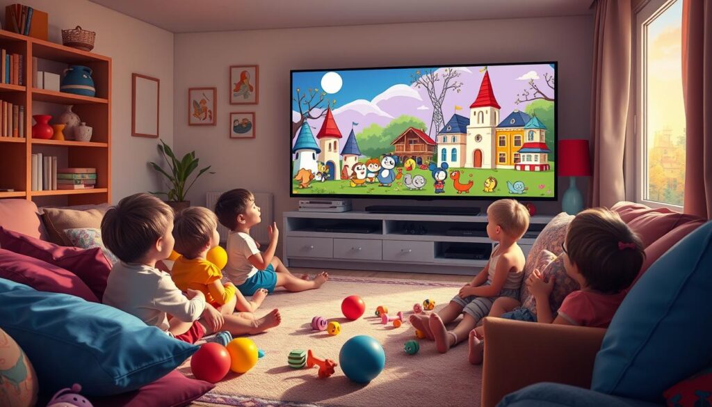 French TV shows and children's programming